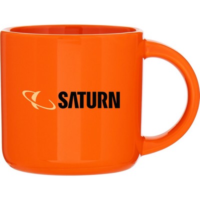 14 oz Minolo - Classics Ceramic Mug (Orange)
