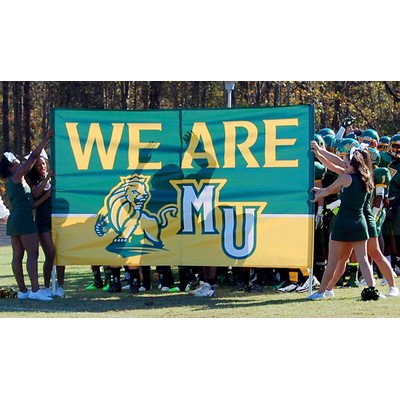 6' x 10' Breakaway - Run-Through Sports Banner Full Kit - Reusable