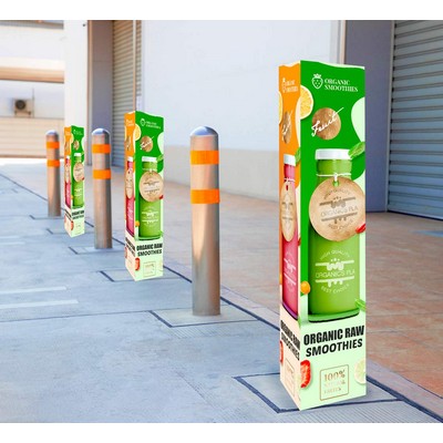 Bollard Covers - Triangle (3 Sided) (11 " x 48 ")