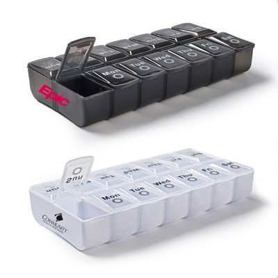 Weekly AM PM Medicine Storage Case