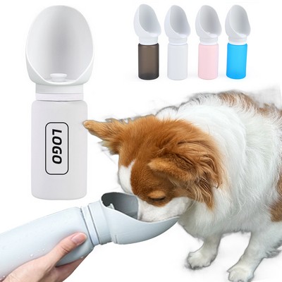 Collapsible Pet Water Bottle - 12 fl oz Food-Grade Silicone
