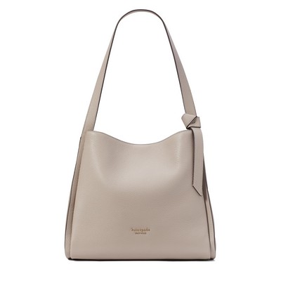kate spade new york Knott Large Shoulder Bag - Warm Taupe