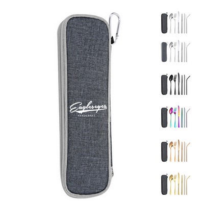 Portable Utensil with Pouch