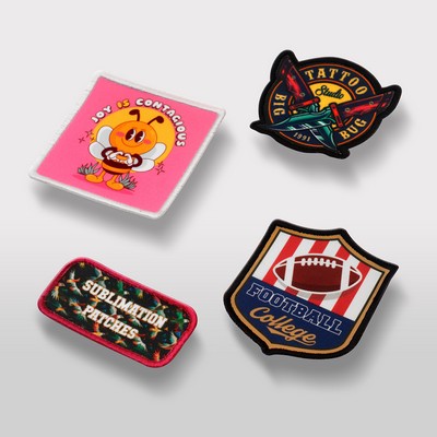 7'' Custom Sublimated Patches
