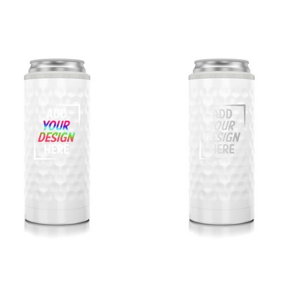 SIC Cups Dimpled Golf Slim Can Cooler
