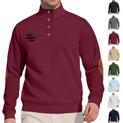 Men's Block Striped Sweatshirt