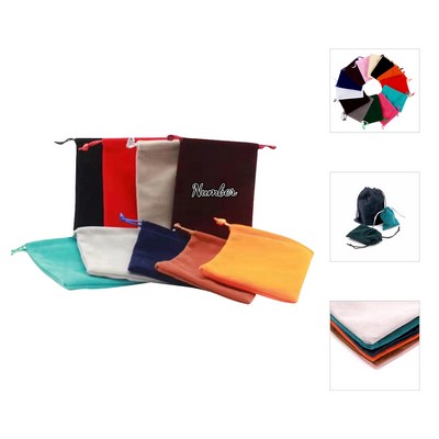 Mini Velvet Drawstring Bag Jewelry Gift Pouch