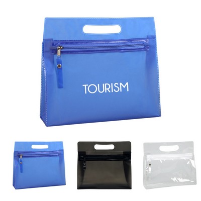 Waterproof Zipper Cosmetic Bags