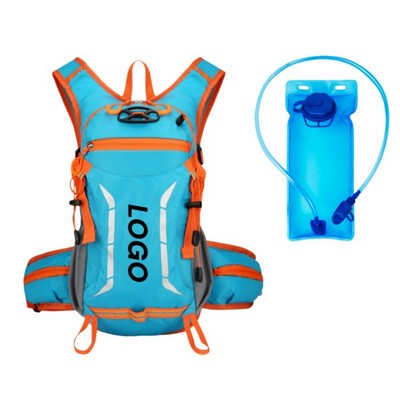 Waterproof Outdoor Travel Daypack With 2L Water Bag