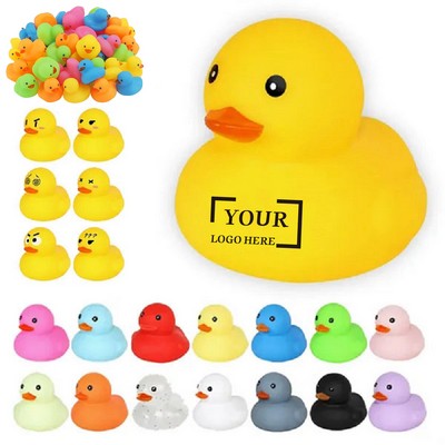 Floating Rubber Duck Squeezable Toy