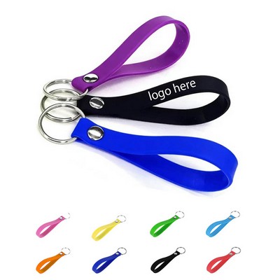 Silicone Wristband Keychain