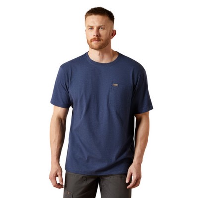 Ariat 10054516 Rebar Cotton Strong Standard Pocket T-Shirt