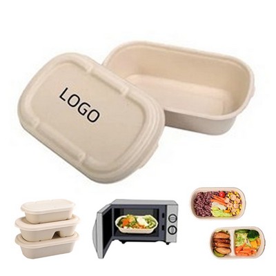 Biodegradable Salad Bento Takeout Box Light Meal Container