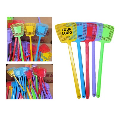 Non-Toxic PP Plastic Fly Swatter Durable Flexible Safe for Child