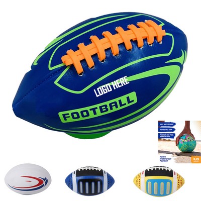 Super Grip Composite Footballs with Pressure Lock Bladder for Enhanced Control