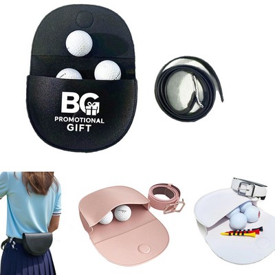 Golf Ball Measuring Waist Bag