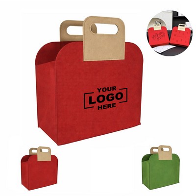 Soft Felt Handheld Bag