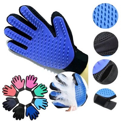 Gentle Pet Grooming Glove Brush