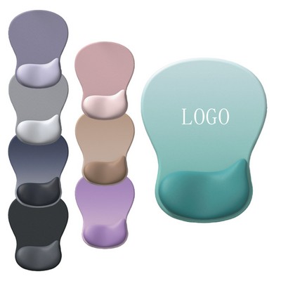 Gradient Wrist Support Mouse Pad