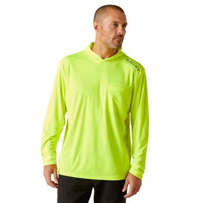Ariat 10048978 Rebar Sunblocker Hooded T-Shirt