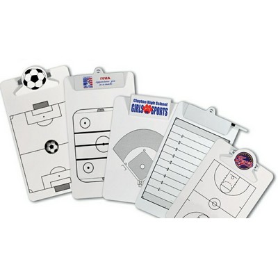 Letter Size Clipboard w/ Stock Sports Field Imprint