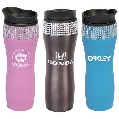 14 Oz. Bling Tiffany Travel Mug