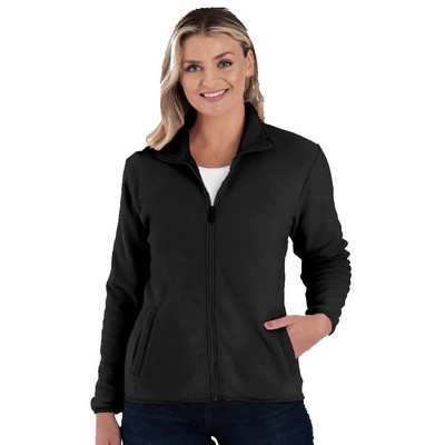 Ladies' Micro Fleece Full-Zip Jacket