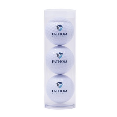 Three Golf Ball Tube