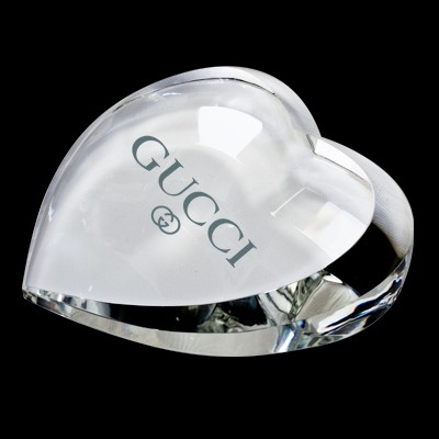 Eternal?Heart Crystal Paperweight