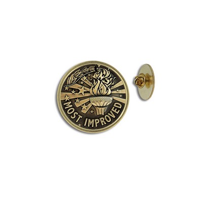 Most Improved Lapel Pin (1")