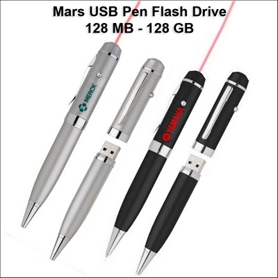 Mars USB Pen Flash Drive - 1 GB Memory