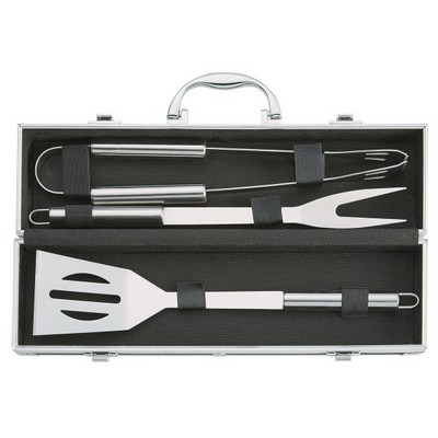 Utensils: BBQ Set in Aluminum Case