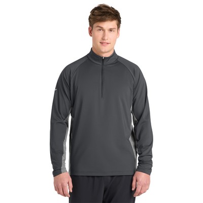 Sport-Tek® Sport-Wick® Stretch Contrast 1/2 Zip Pullovers
