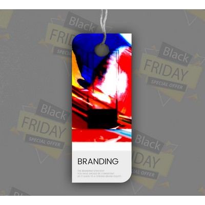 Leaf Hang Tags - Front and Back ( 2" x 3.5")