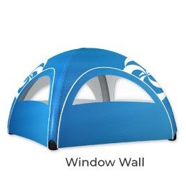 Inflatable Tent 20' printed wall with window- 1-sided