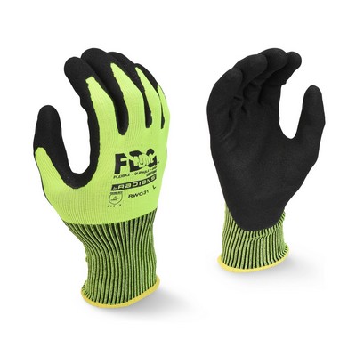 Radians® Economy Shoulder Gray Split Cowhide Leather Glove