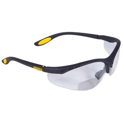 DEWALT Reinforcer RX™ Protective Eyewear (Black Frame - Smoke Gray Lens)