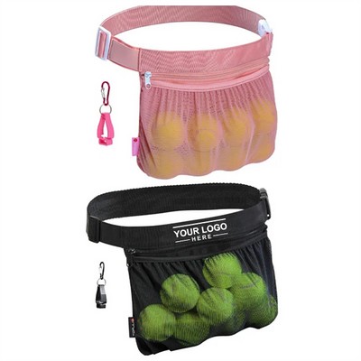 Tennis Ball Bag Pickleball Waist Pouch Accessory