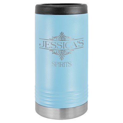 Light Blue Polar Camel™ Slim Beverage Holder