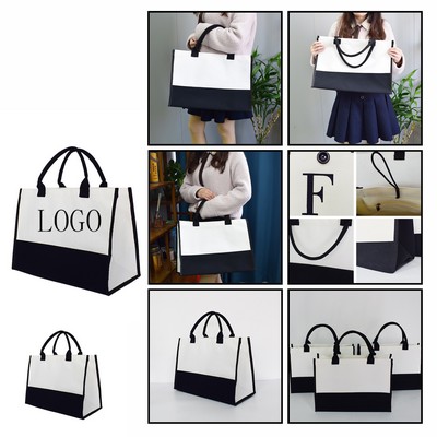 Customizable Canvas Tote