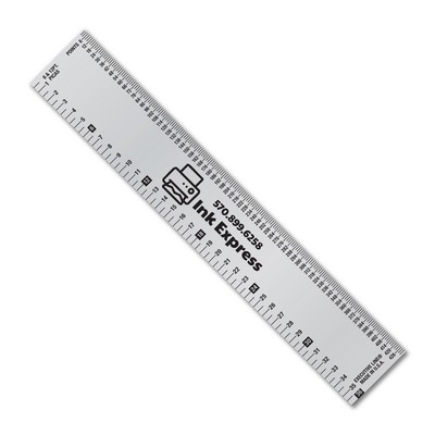 6" Printer, Desktop Publishing, Computer & Graphic Art Aluminum Ruler