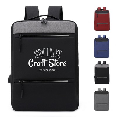 Oxford Travel Laptop Backpack