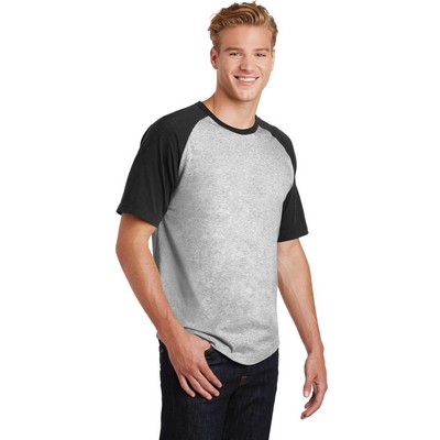 Sport-Tek Short Sleeve Colorblock Raglan Jersey