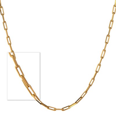 Jilco Inc Classic Paperclip Link Chain