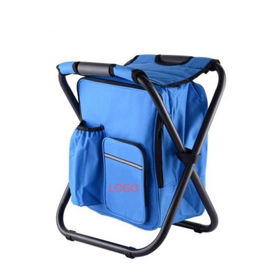 Portable Backpack Cooler Chair
