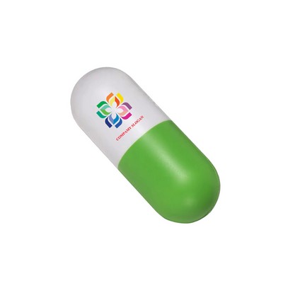 Creative PU Foam Capsule Stress Reliever Toy