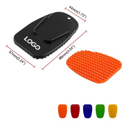 Plastic Motorcycle Support Kickstand Pad