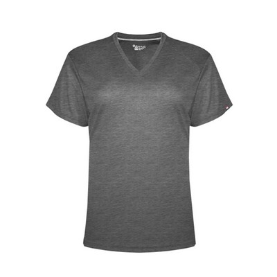 Badger Women's FitFlex Performance V-Neck T-Shirt - 1002