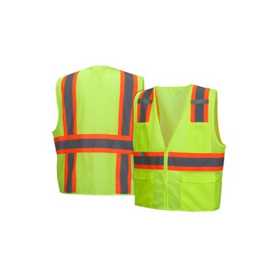 Pyramex RVZ23 Series Two-Tone Type R - Class 2 Hi-Vis Safety Vest