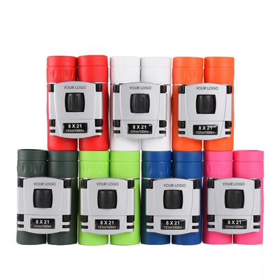 Compact Shock-Proof 10x Magnification Binoculars